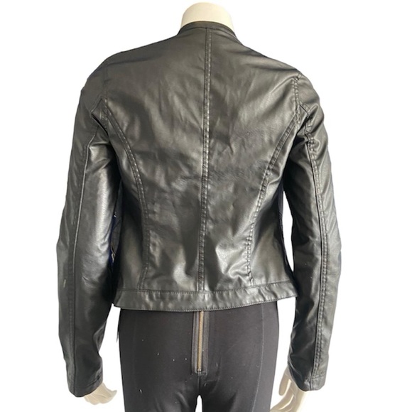 NEW LOOK LEATHER JACKET - Picture 3 of 4